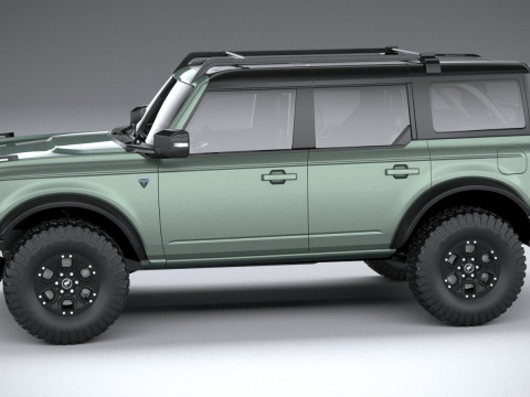 Bronco First Edition 4-door 2021 3D Model