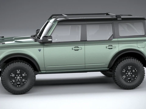 Bronco First Edition 4-door 2021 3D Model