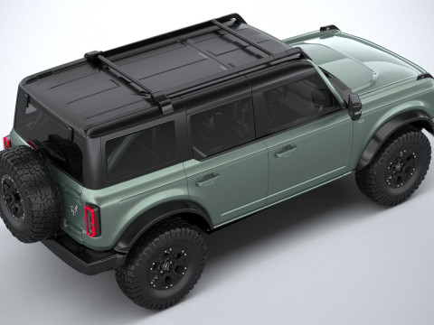Bronco First Edition 4-door 2021 3D Model