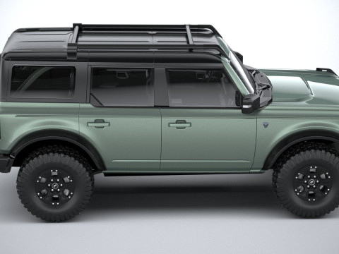 Bronco First Edition 4-door 2021 3D Model