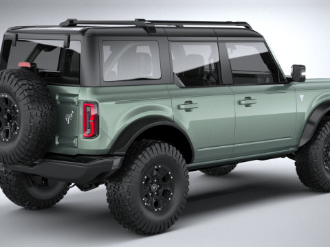 Bronco First Edition 4-door 2021 3D Model