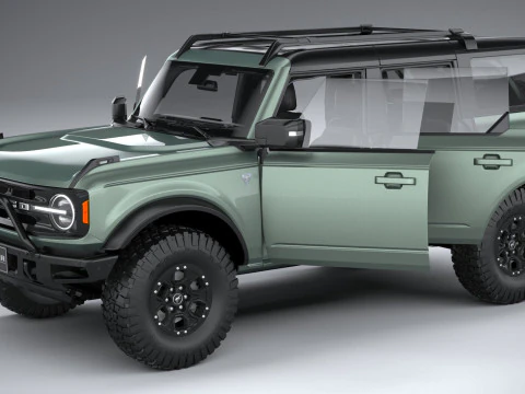 Bronco First Edition 4-door 2021 3D Model