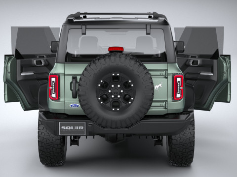 Bronco First Edition 4-door 2021 3D Model