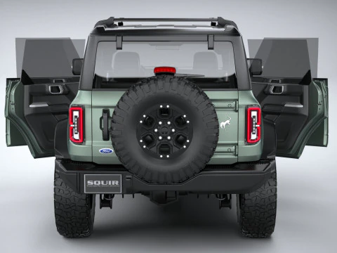 Bronco First Edition 4-door 2021 3D Model