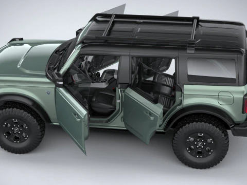 Bronco First Edition 4-door 2021 3D Model