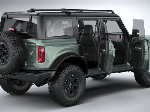 Bronco First Edition 4-door 2021 3D Model