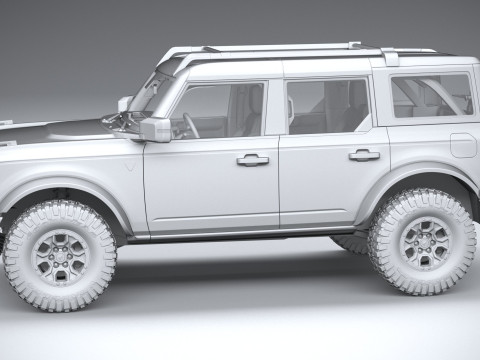 Bronco First Edition 4-door 2021 3D Model