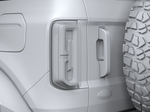 Bronco First Edition 4-door 2021 3D Model