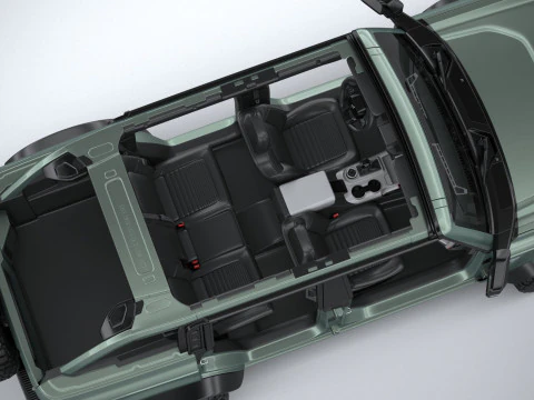 Bronco First Edition 4-door 2021 3D Model