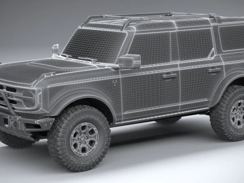 Bronco First Edition 4-door 2021 3D Model