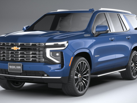 Chevrolet High Country Tahoe 2025 Modello 3D