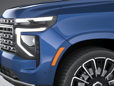 Chevrolet High Country Tahoe 2025 Modello 3D