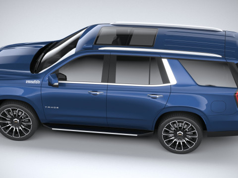 Chevrolet High Country Tahoe 2025 Modello 3D