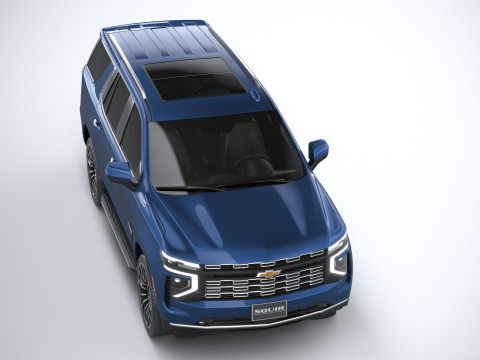 Chevrolet High Country Tahoe 2025 Modello 3D