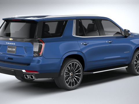 Chevrolet High Country Tahoe 2025 Modello 3D