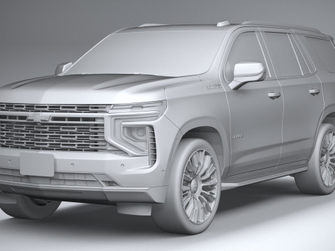 Chevrolet High Country Tahoe 2025 Modello 3D