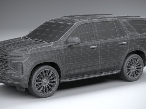 Chevrolet High Country Tahoe 2025 Modello 3D