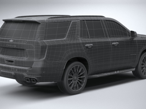 Chevrolet High Country Tahoe 2025 Modello 3D