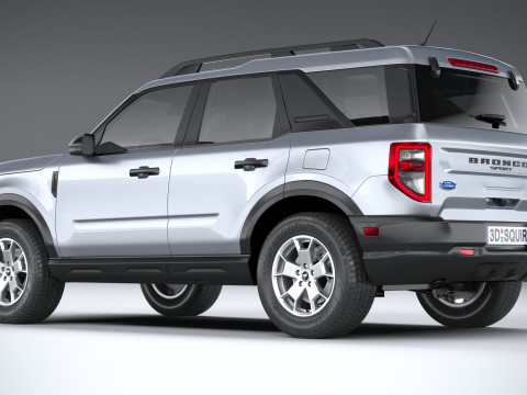 Bronco Sport Base 2021 3D Model