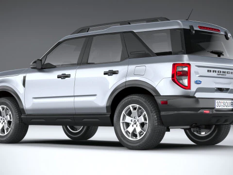 Bronco Sport Base 2021 3D Model