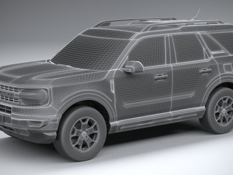 Bronco Sport Base 2021 3D Model