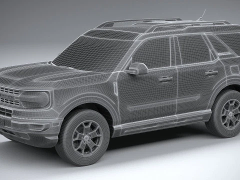 Bronco Sport Base 2021 3D Model