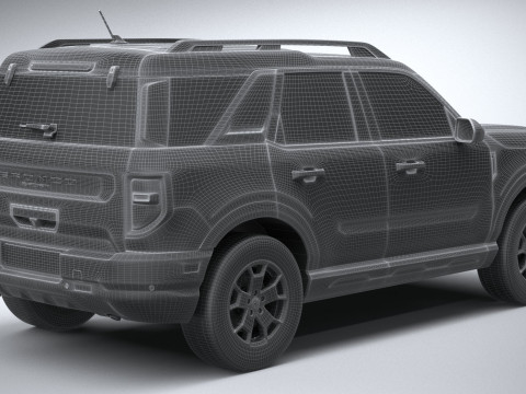 Bronco Sport Base 2021 3D Model