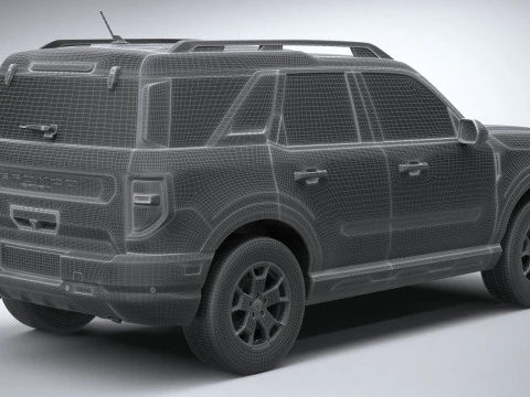 Bronco Sport Base 2021 3D Model