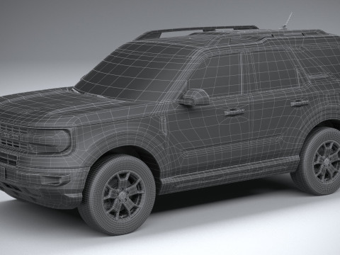Bronco Sport Base 2021 3D Model