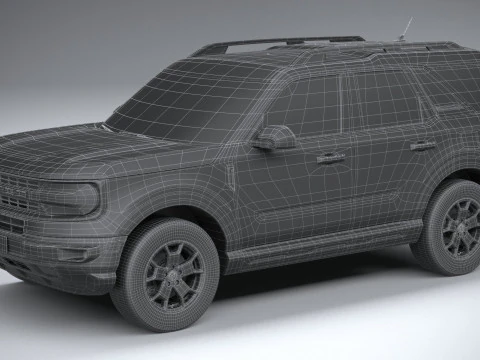 Bronco Sport Base 2021 3D Model