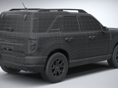 Bronco Sport Base 2021 3D Model