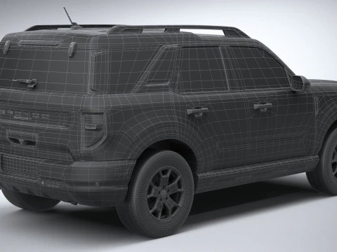 Bronco Sport Base 2021 3D Model