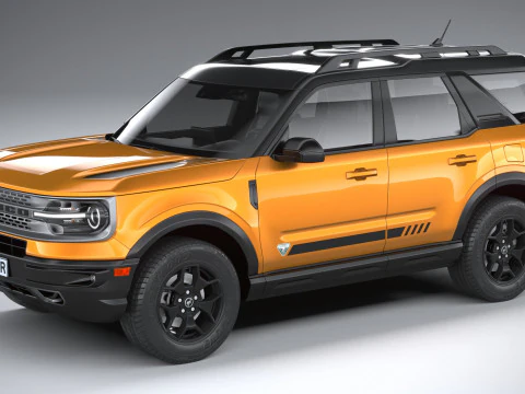 Bronco Sport First Edition 2021 3D Модель