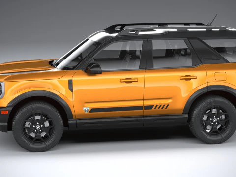 Bronco Sport First Edition 2021 3D Model