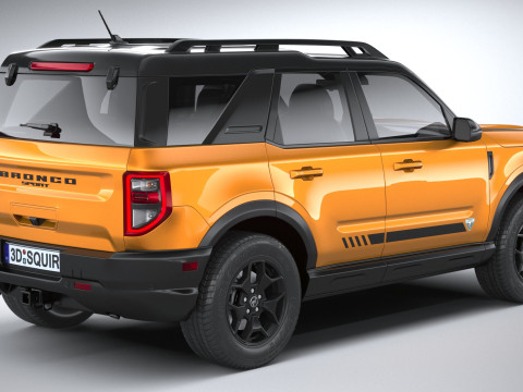 Bronco Sport First Edition 2021 3Dモデル