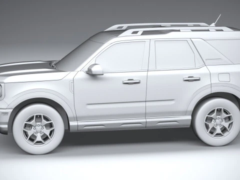 Bronco Sport First Edition 2021 3D Model