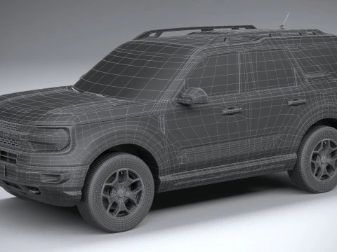 Bronco Sport First Edition 2021 3D Model