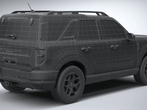 Bronco Sport First Edition 2021 3D Model