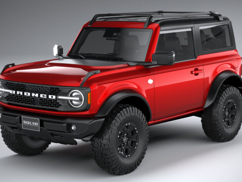 Bronco Wildtrak 2-door 2021 Modelo 3D