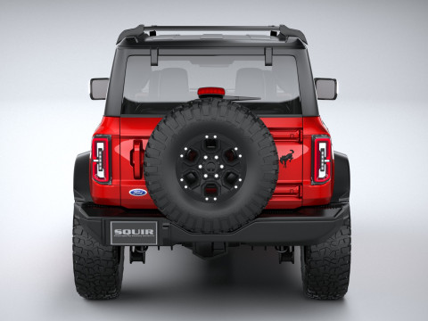 Bronco Wildtrak 2-door 2021 Modelo 3D