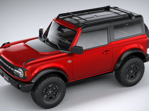 Bronco Wildtrak 2-door 2021 Modelo 3D