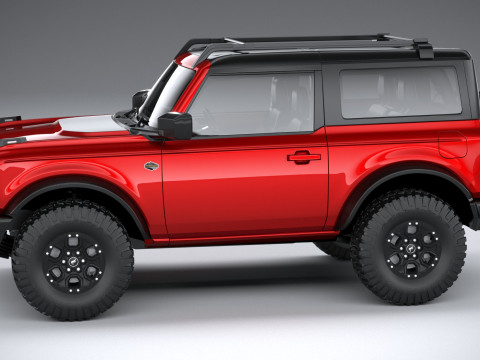 Bronco Wildtrak 2-door 2021 Modelo 3D