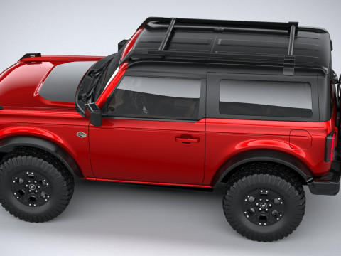 Bronco Wildtrak 2-door 2021 Modelo 3D