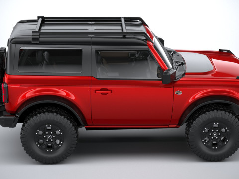 Bronco Wildtrak 2-door 2021 Modelo 3D