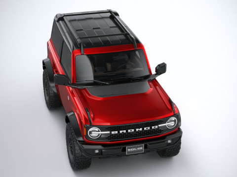 Bronco Wildtrak 2-door 2021 Modelo 3D
