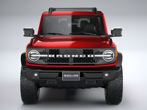 Bronco Wildtrak 2-door 2021 Modelo 3D