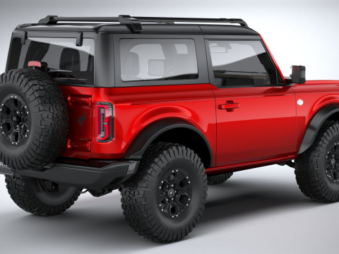 Bronco Wildtrak 2-door 2021 Modelo 3D