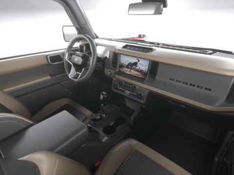 Bronco Wildtrak 2-door 2021 Modelo 3D