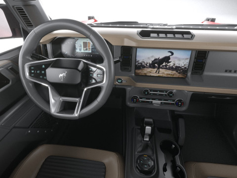 Bronco Wildtrak 2-door 2021 Modelo 3D