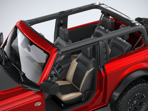 Bronco Wildtrak 2-door 2021 Modelo 3D
